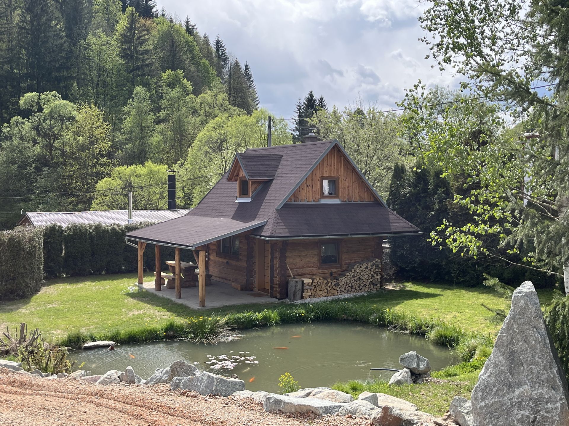 Na predaj Kanadský zrub v Brezne, Nízke Tatry ( Mýto pod Ďumbierom)